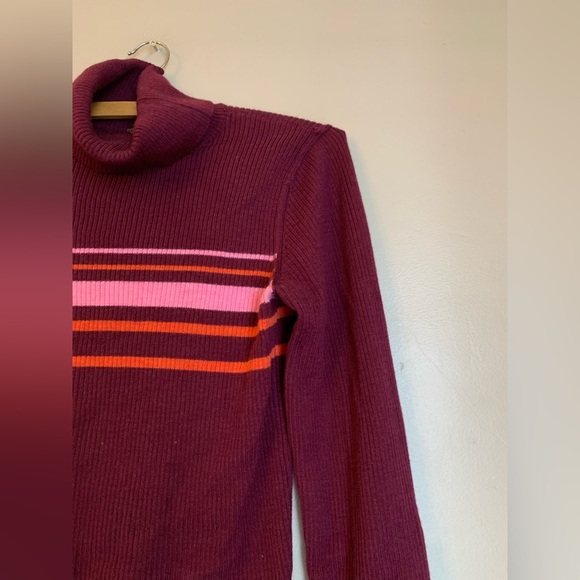 Free People multicolor striped turtleneck sweater 99% wool
Base layer y2k - Picture 4 of 9